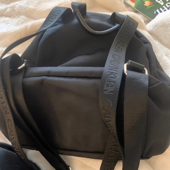 Black Calvin Klein book bag purse. Used a handful of times. - Picture 2 of 2